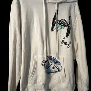 Men's Disney Star Wars Embroidered Graphic Hoodie